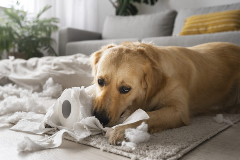 chien bétises