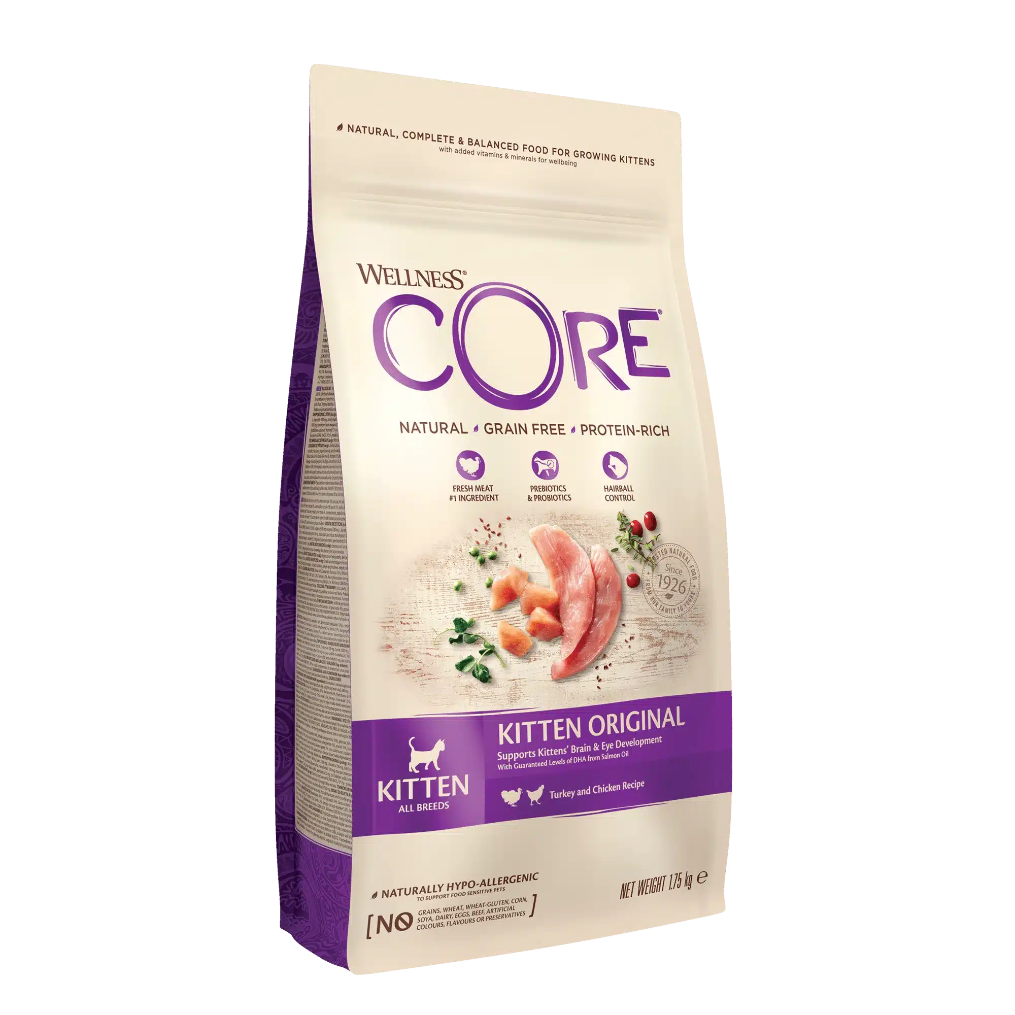 Wellness Core – Croquettes Chaton Dinde & Poulet