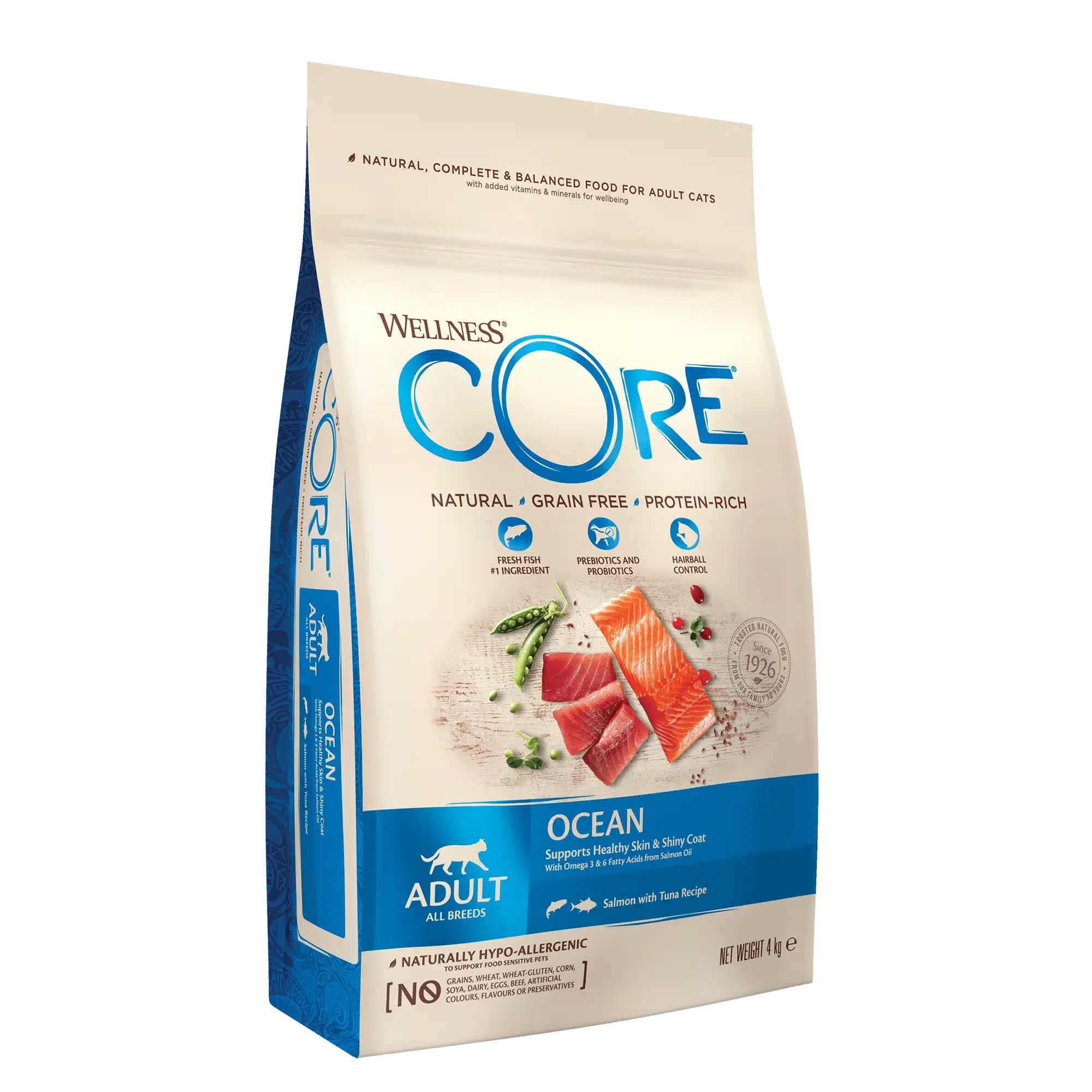 Wellness Core – Croquettes Chat Adulte Ocean Saumon & Thon