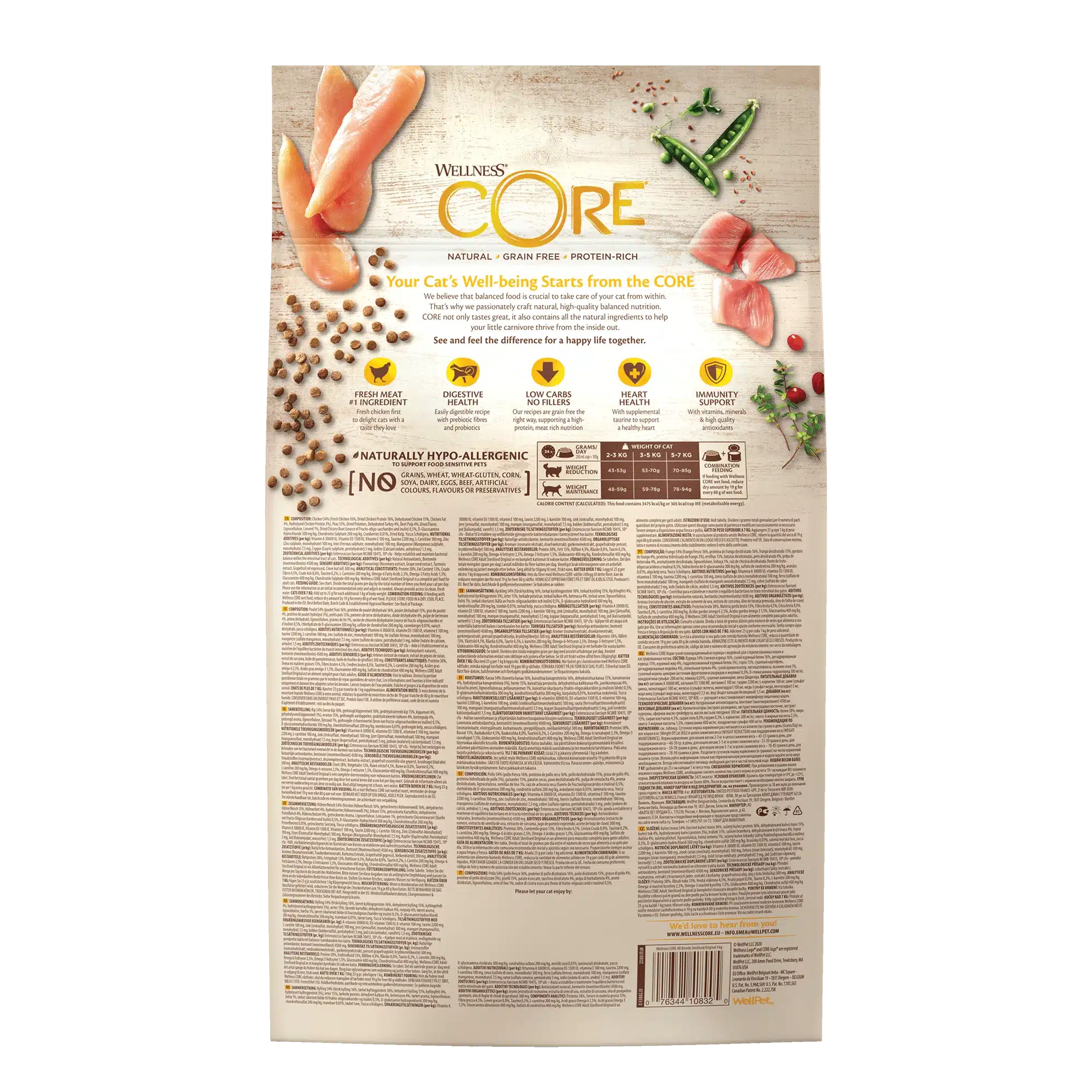 Wellness Core – Croquettes Chat Stérilisé Poulet & Dinde – Image 3