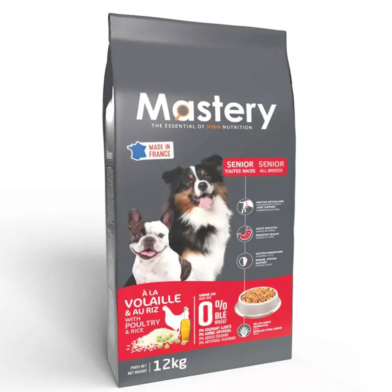 Croquettes Mastery chien senior 12kg