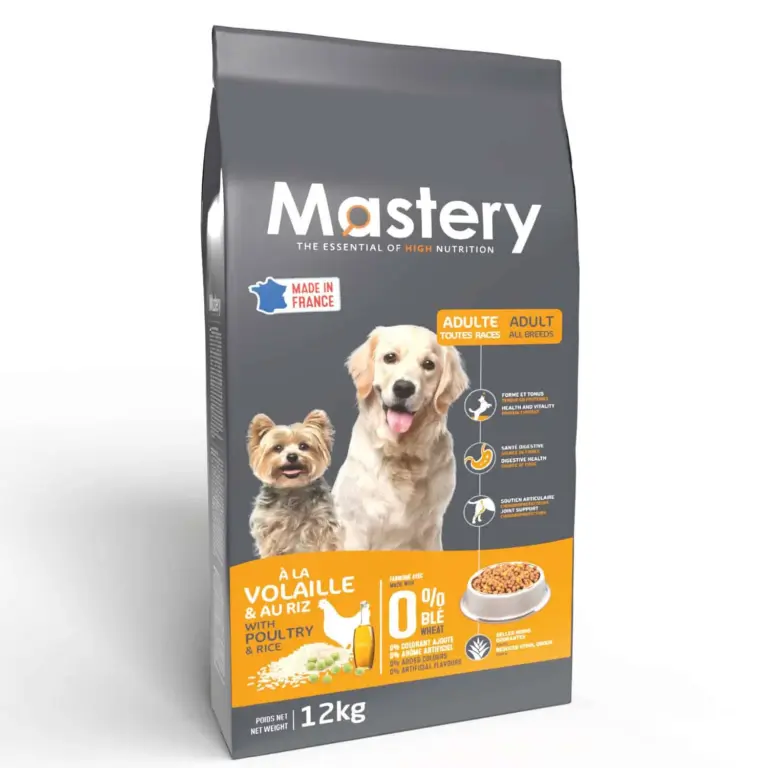 Croquettes Mastery chien volaille 12kg