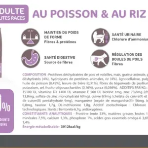 Croquettes Mastery chat poisson