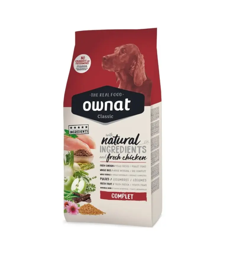 Ownat classic complet chien 20Kg