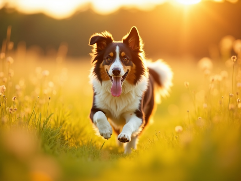 border-collie-running-sunlit-meadow