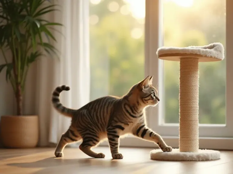 chat-curieux-arbre-chat-illumine