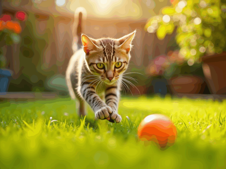 chat-jardin-action-balle-or-soleil-levante.jpg