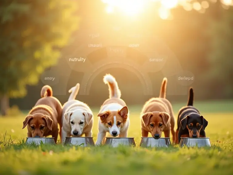 chiens-bowl-nature-meadow-golden-hour