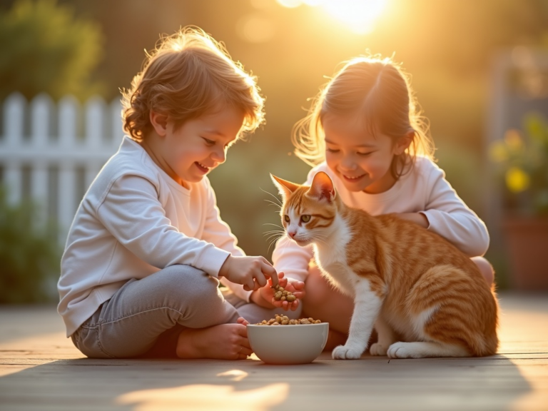 golden-hour-children-cat-nutrition