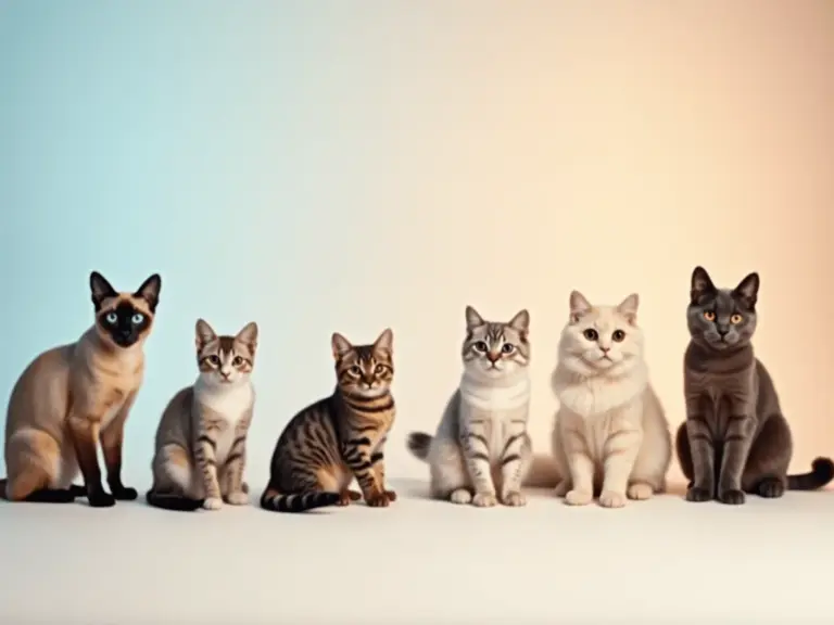 lineup-of-seven-distinct-cat-breeds