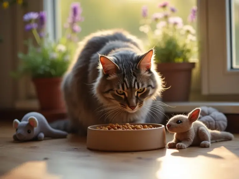 senior-cat-nibbling-vetsaveur-kibbles