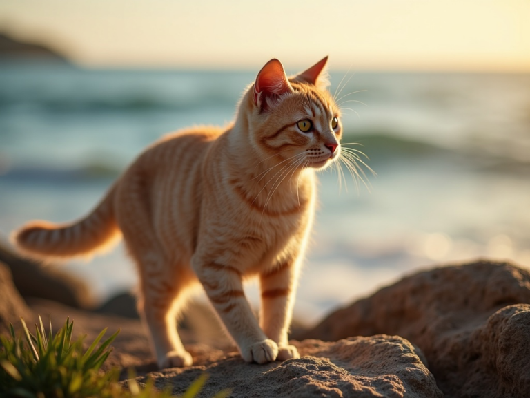 chat-sain-cote-rocheux-lumiere-doree