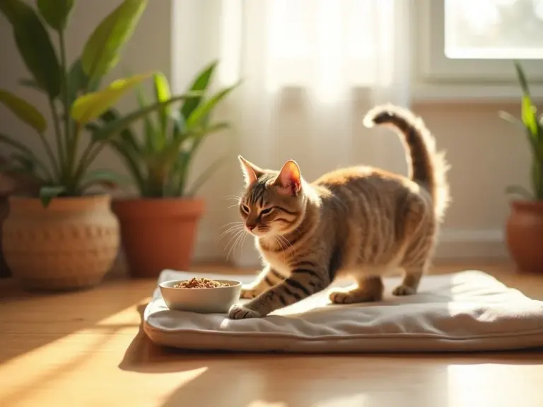 chat-saine-souplesse-cushion-lumiere-naturelle