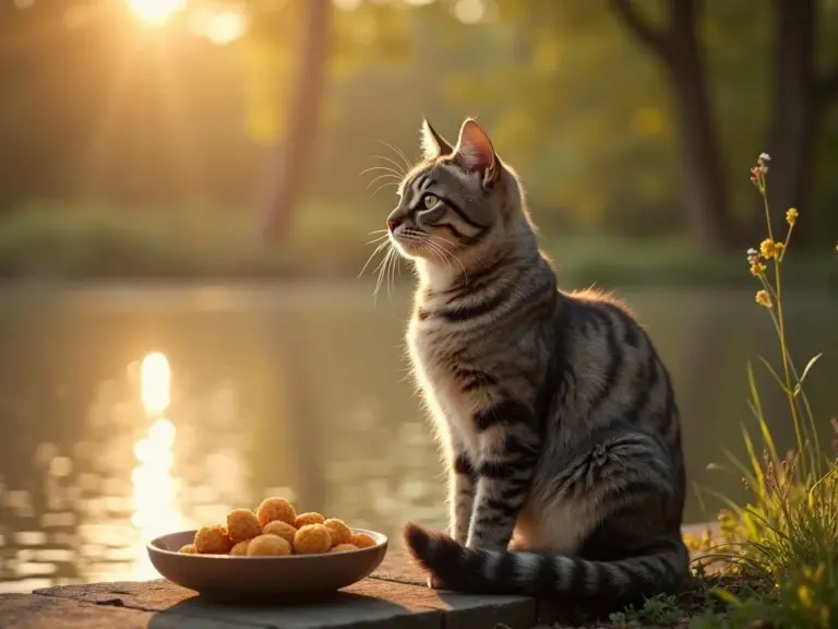 chat-serenite-lac-campagne
