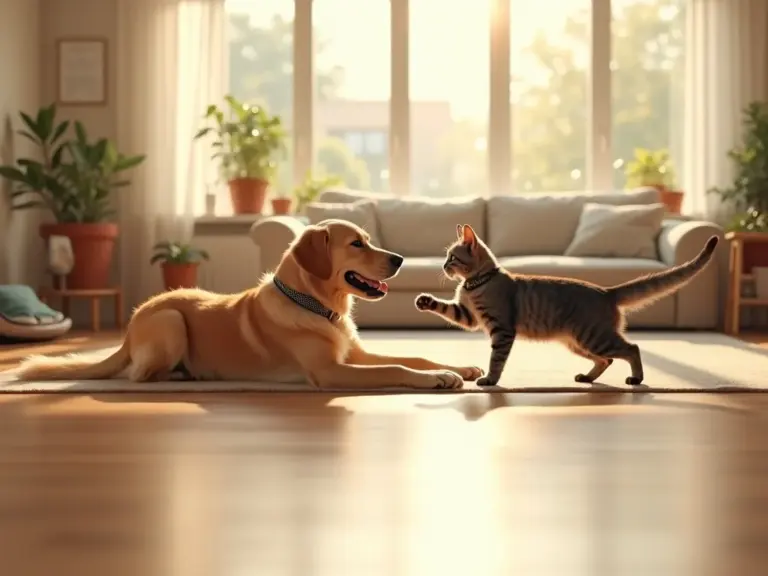 chiens-et-chats-en-amitie-salon-ensoleille