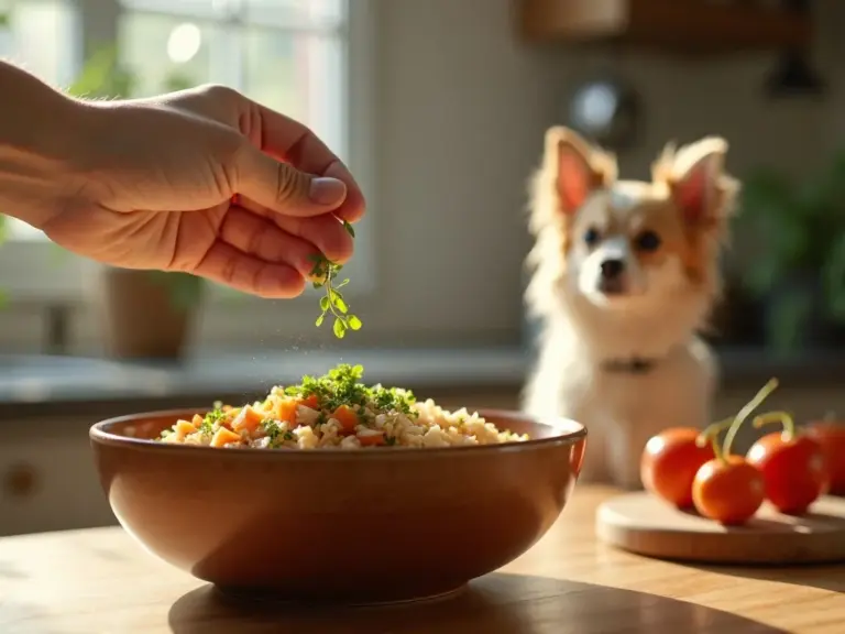 cuisine-heureux-chien-herbes