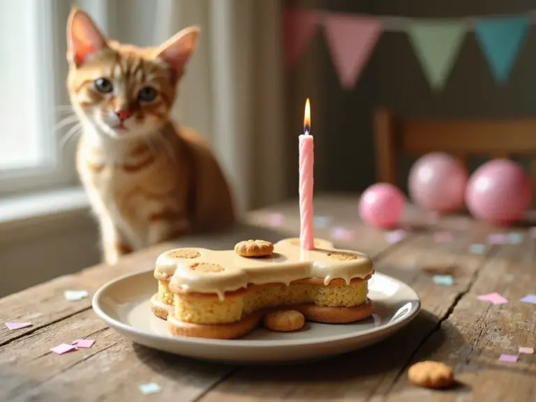 gateau_anniversaire_chien_chat_curieux
