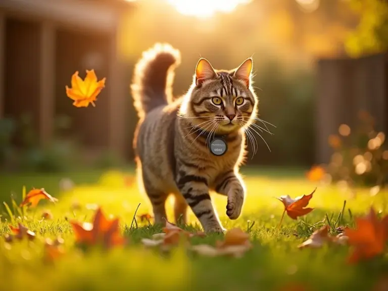 golden-hour-cat-garden-gps-tracker