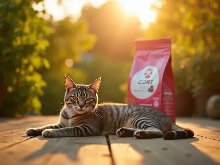 golden-hour-cat-relaxing-wellness-core-food