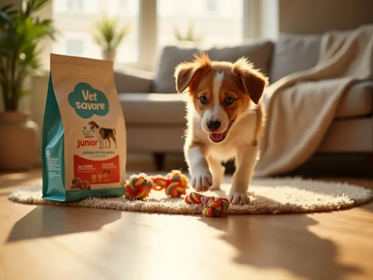 golden-hour-puppy-play-vetsaveur-dog-food