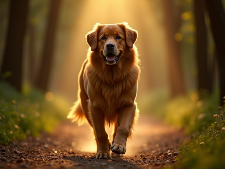 majestic-large-breed-dog-forest-path