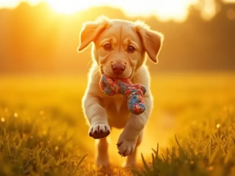 poupu-golden-hour-playful-run