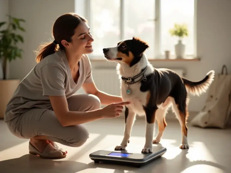 veterinary_pet_scale_dog_owner_interaction