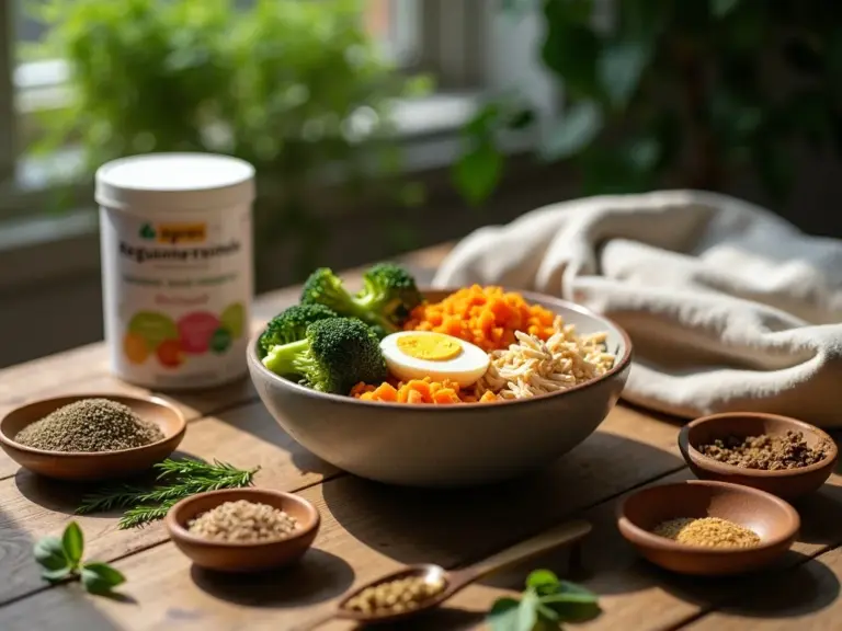 bowl-nourriture-naturelle-pour-animaux-sante-digestive