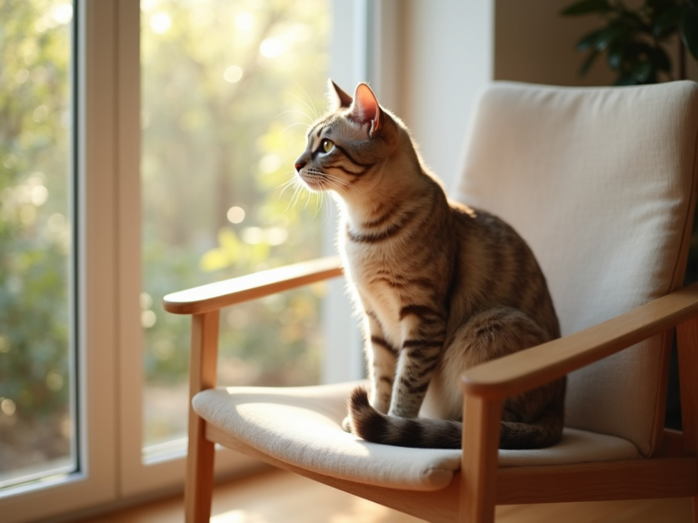 chat-apaisant-sous-la-lumiere-naturelle