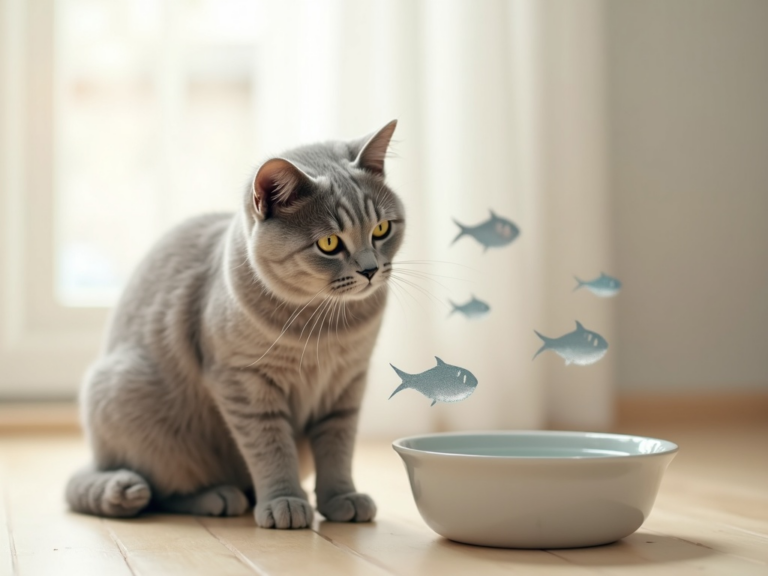 chat-elegant-serenite-nourriture-hydratation