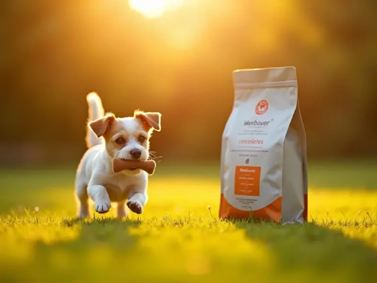 chien-jouant-croquettes-petites-races-or-heure