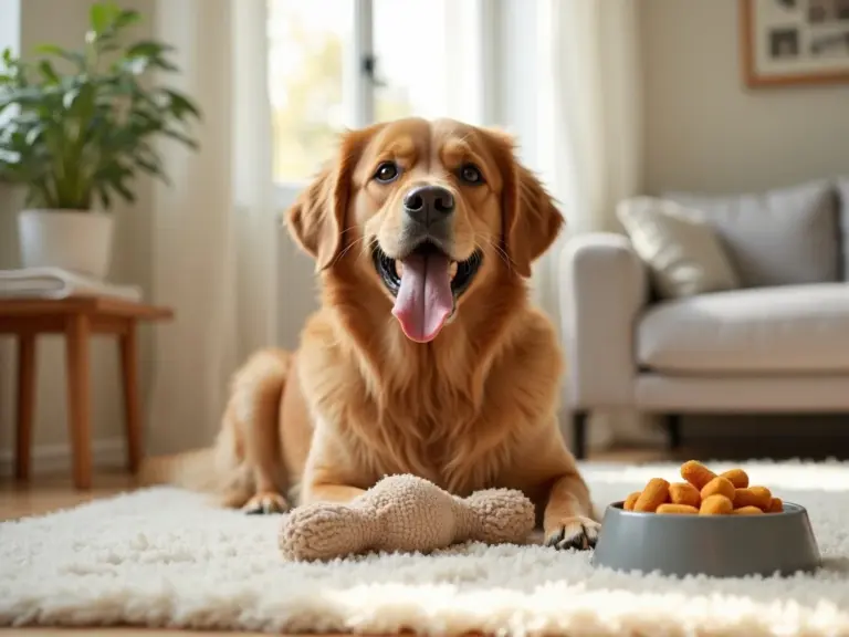 chien-joyeux-jouet-salon-illumine