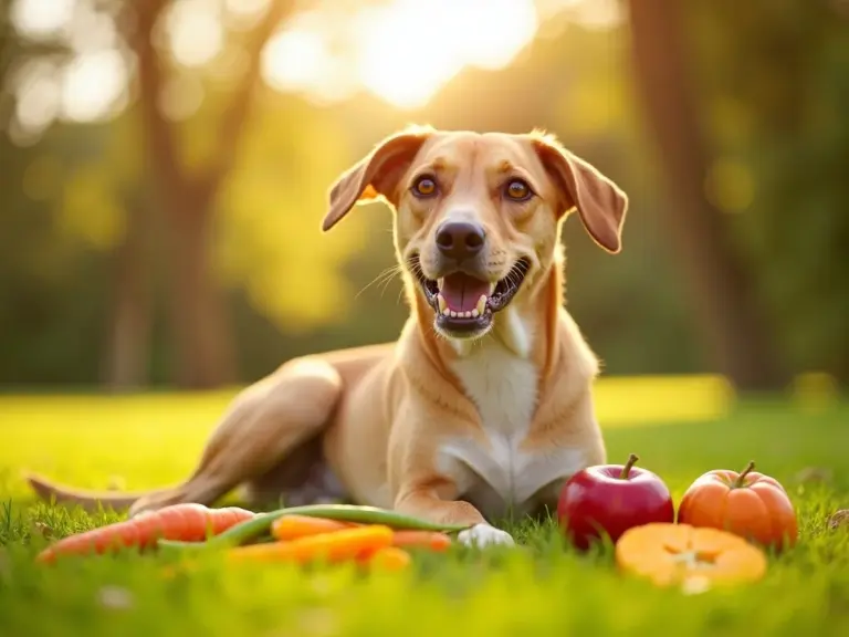 chien-sain-naturel-heure-doree