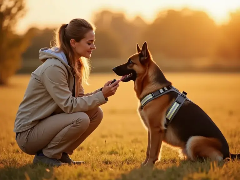 educator-training-german-shepherd-golden-hour