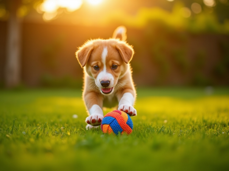 golden-hour-playful-puppy-action-lawn