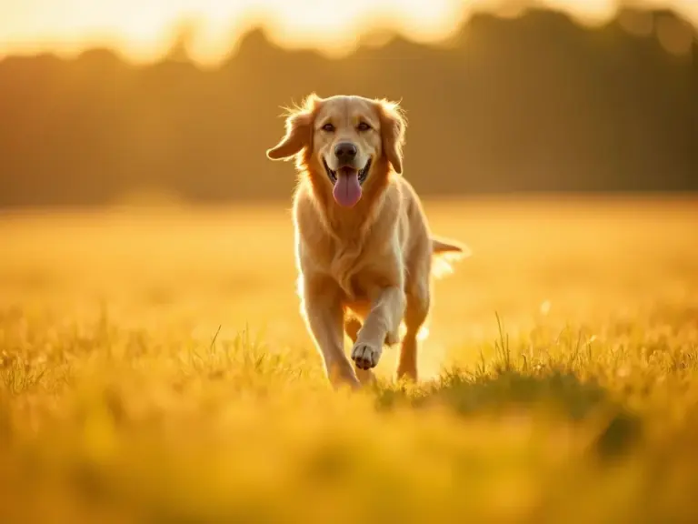 golden-retriever-afternoon-run