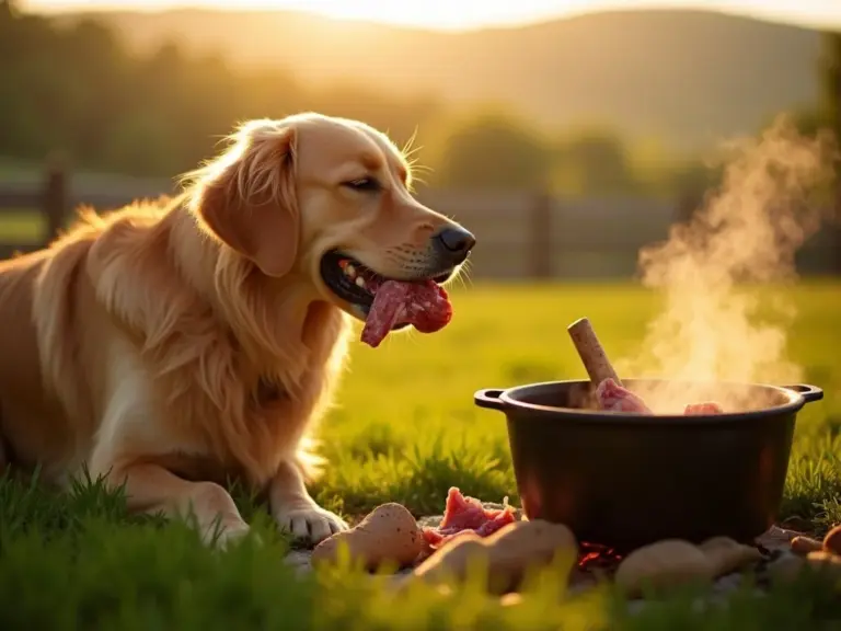 golden-retriever-enjoying-raw-beef-bone