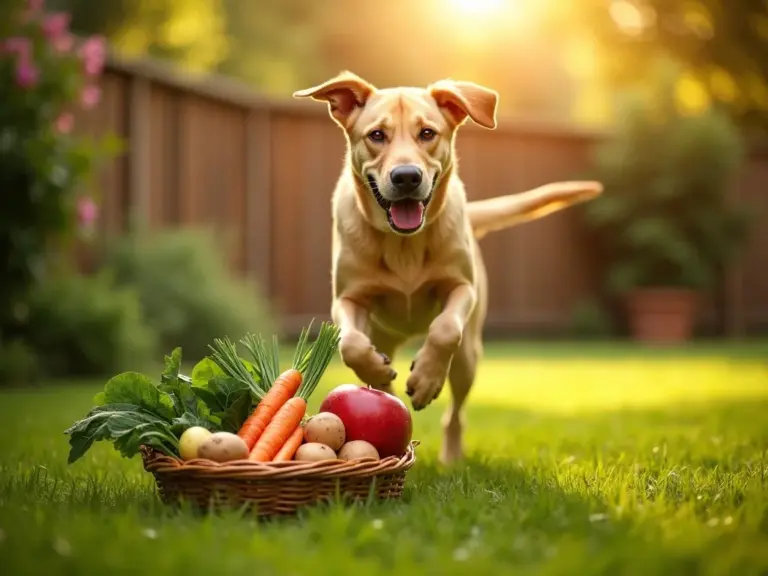 labrador-retriever-jump-golden-hour-nature