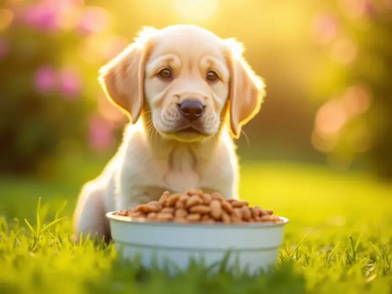 labrador-retriever-puppy-golden-hour-garden