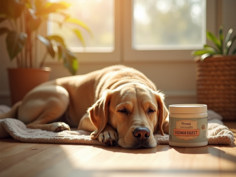 senior-dog-peaceful-home-light