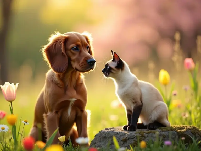 spring_allergies_spaniel_cat_sneeze