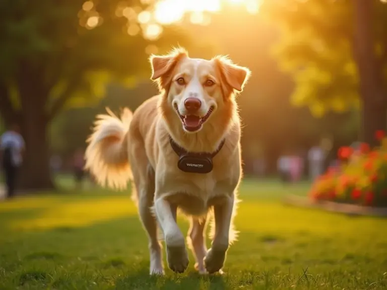 wide_angle_golden_hour_happy_dog_park_tracker