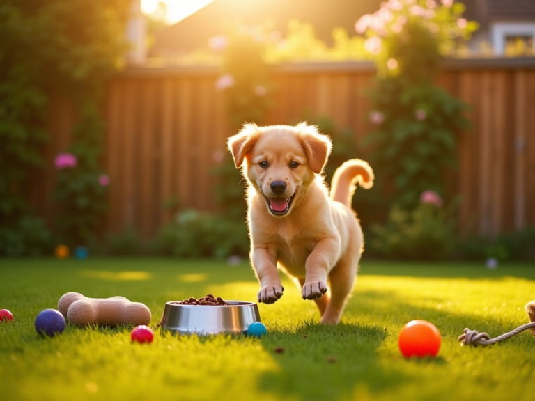 joyful-large-breed-puppy-garden-playtime