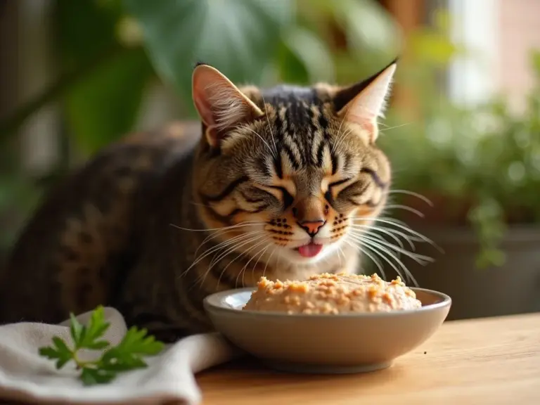 tabby-cat-pate-enjoying-nature-light