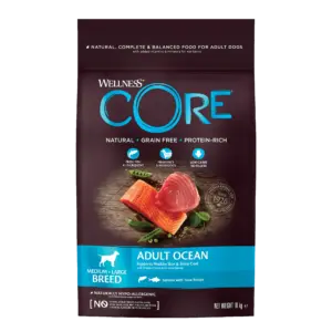 Wellness Core – Croquettes Chien Adulte Ocean Saumon & Thon