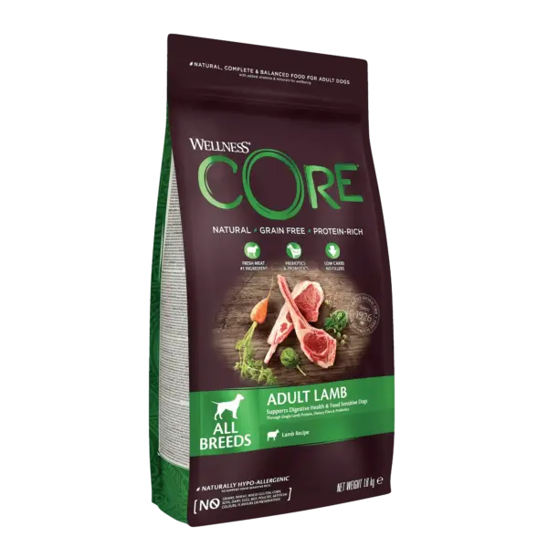 Wellness Core – Croquettes Chien Adulte digest Agneau