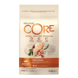 Wellness Core – Croquettes Chat Adulte Dinde & Poulet