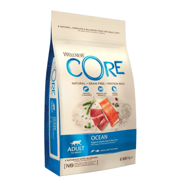 Wellness Core – Croquettes Chat Adulte Ocean Saumon & Thon