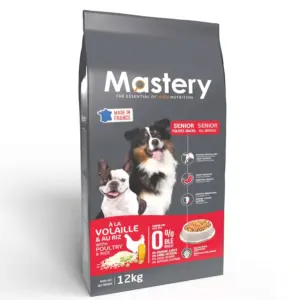 Croquettes Mastery Chien Senior – Vitalité et confort digestif pour chiens seniors