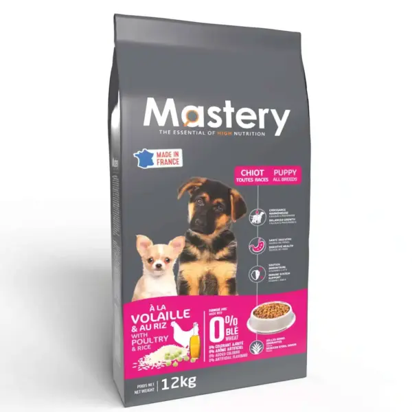 Mastery – Croquettes Chiot Volaille & Riz